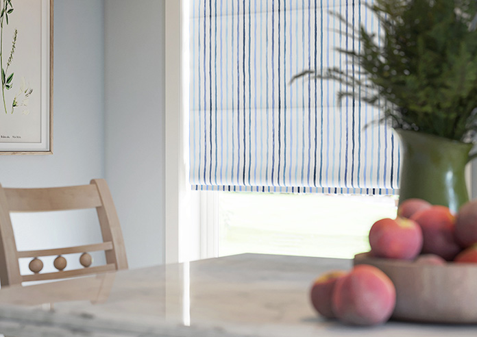 Vintage Stripe, Meander - Twist&Fit Roman Blind - Image 5